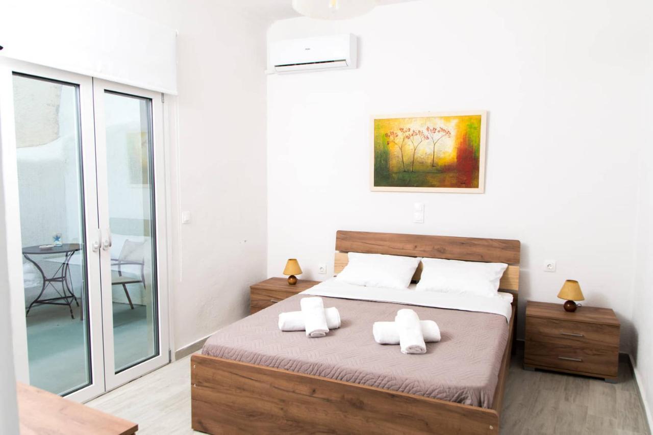 Вилла Iliana Sea Side House Элунда Экстерьер фото